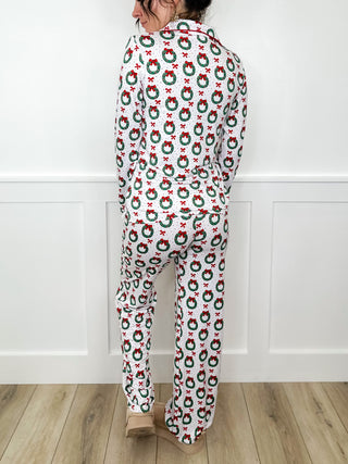 Wreath of Joy High Rise PJ Set