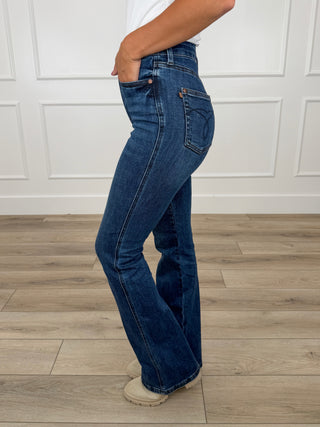 Judy Blue Cali Tummy Control Bootcut Jeans (Multiple Inseams, Non-Distressed)