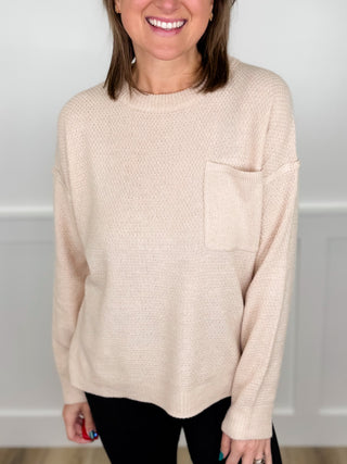This is Serious Knit Long Sleeve Avery Mae Sweater Top - 4 colors!