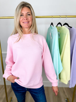 Here's Your Reminder Knit Long Sleeve Avery Mae Top - 4 colors!