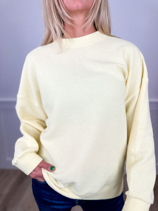 Here's Your Reminder Knit Long Sleeve Avery Mae Top - 4 colors!
