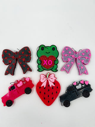 Hearts Are Aflutter Glitter Freshie - 5 options!