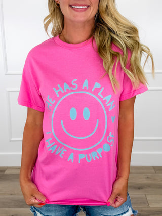 Plans & Purpose Cotton Short Sleeve Avery Mae Graphic Tee Shirt - Multiple Colors (Gildan)