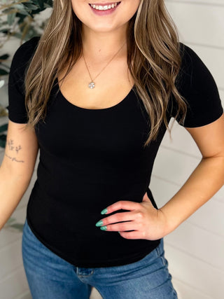 Basic The Way You Move Short Sleeve Avery Mae Top - Multiple Colors