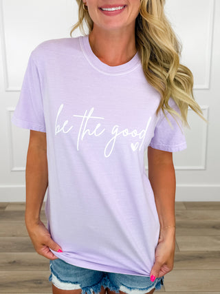 Always Be the Good Cotton Short Sleeve Avery Mae Graphic Tee Shirt - Multiple Colors (Comfort Colors)