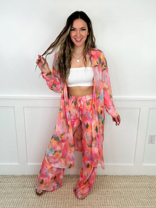 Colorful Times High Rise Pink Avery Mae Bottoms