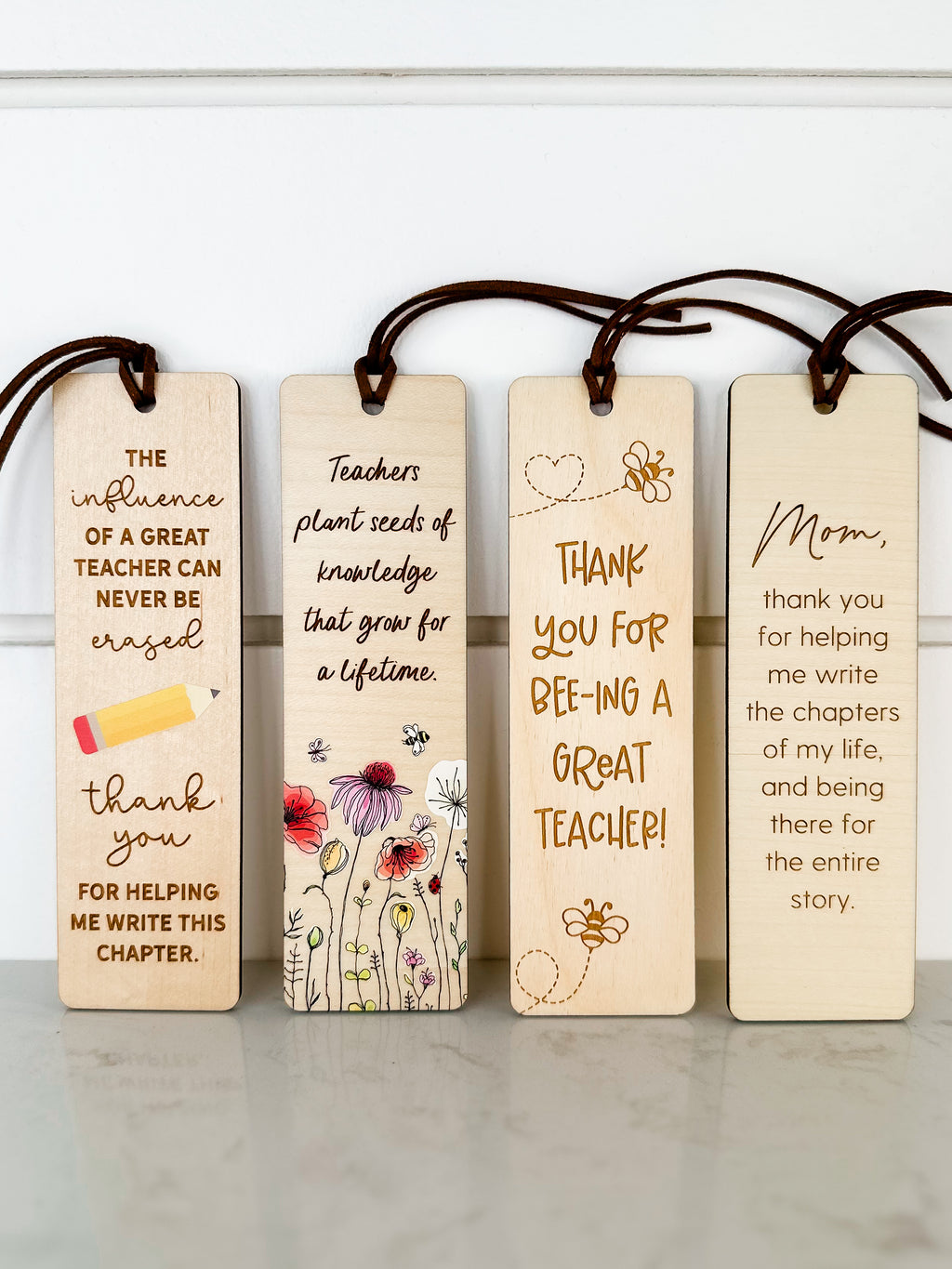 Seeds of Knowledge Wood Bookmark - 4 options! – Avery Mae Boutique