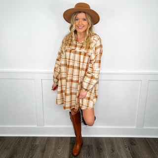 Always a Charmer Plaid Avery Mae Dress