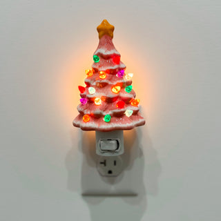 Light it Up Christmas Tree Ceramic Night Light - 2 options!