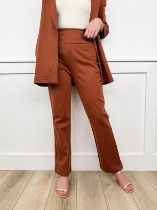 Dear Scarlett She Runs This Show High Rise Straight Leg Bottoms - 14 colors!