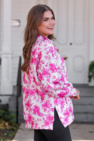 PRE-ORDERJES Everyday Pullover- Pink Regal Blossom