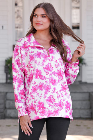 PRE-ORDERJES Everyday Pullover- Pink Regal Blossom