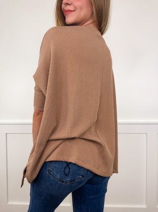 A New Level Ribbed Short Sleeve Avery Mae Top - 4 colors!