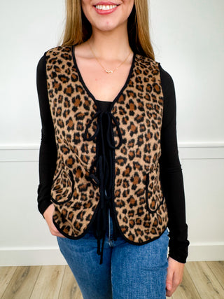Rising Above Leopard Avery Mae Vest