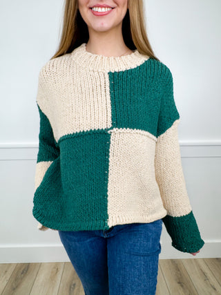 Very Approachable Knit Long Sleeve Avery Mae Sweater Top - 2 colors!