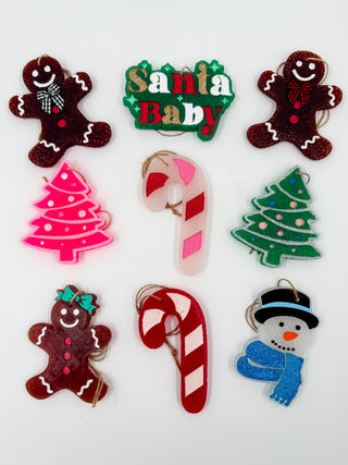 Winter Comfort Glitter Freshie - 9 options!