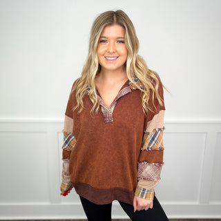 Have to Meet You Cotton Long Sleeve Avery Mae Top - 2 colors!