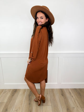 Dear Scarlett Thinking Straight Wrinkle-Free Dress - 7 colors!