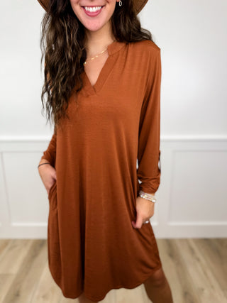 Dear Scarlett Thinking Straight Wrinkle-Free Dress - 7 colors!