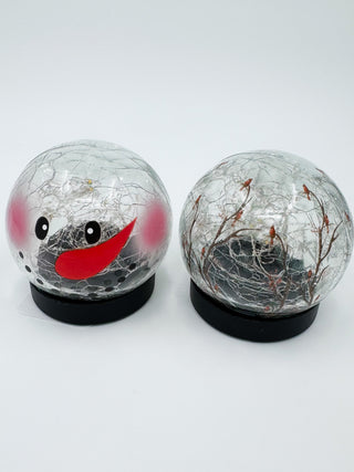 Holiday Sphere Solar Light Up Decor - 2 options!