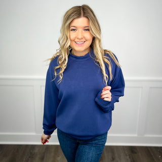 Change of Heart Long Sleeve Navy Avery Mae Top