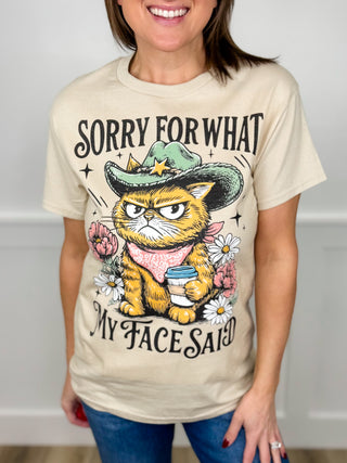 Honest Expressions Cotton Short Sleeve Oat Avery Mae Graphic Tee Shirt