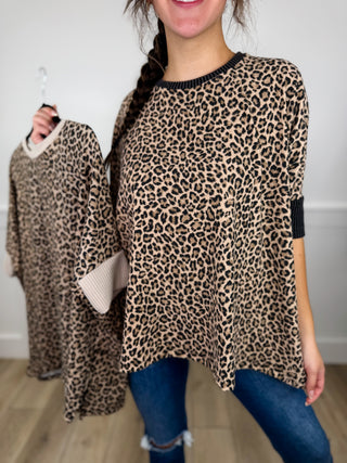 Quit the Wild Ribbed Short Sleeve Avery Mae Top - 2 colors!