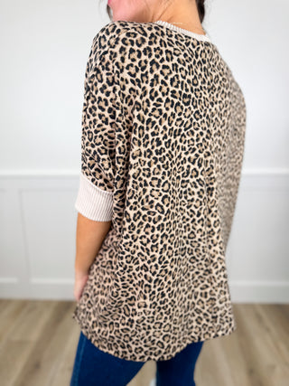 Quit the Wild Ribbed Short Sleeve Avery Mae Top - 2 colors!