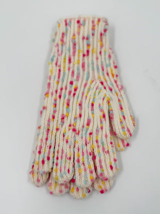 Confetti Knit Gloves - 3 options!