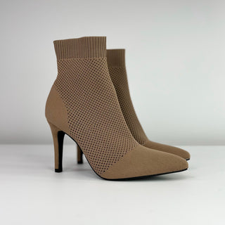 MIA Play Hard to Get Knit Bootie Heels - 2 colors!