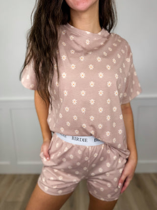 Daisy Dreams Oatmeal Avery Mae PJ Set