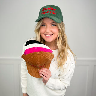 You're Santa's Favorite Corduroy Hat - 5 colors!