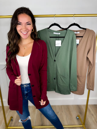 Like a Dream Long Sleeve Avery Mae Cardigan - 3 colors!