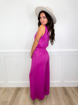 Doe & Rae All in One Rayon Blend Jumpsuit - Multiple Colors