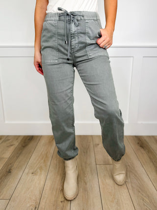 Mica Reign High-Rise Cropped Joggers - 5 colors!