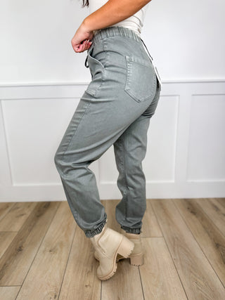 Mica Reign High-Rise Cropped Joggers - 5 colors!