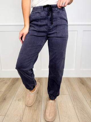 Mica Reign High-Rise Cropped Joggers - 5 colors!