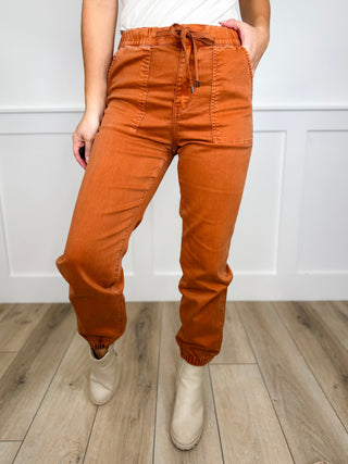 Mica Reign High-Rise Cropped Joggers - 5 colors!