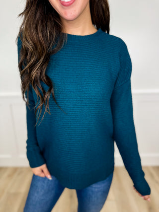 Something About it Knit Long Sleeve Avery Mae Sweater Top - 4 colors!