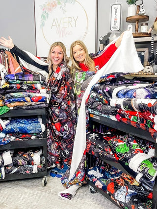 Avery Mae Everyday Large Sherpa Blanket - 33 options!