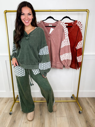 Get Your Turn Cotton Long Sleeve Avery Mae Top - 3 colors!