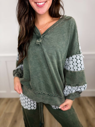 Get Your Turn Cotton Long Sleeve Avery Mae Top - 3 colors!