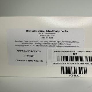 4oz Mackinac Island Fudge - 15 flavors! *FINAL SALE*