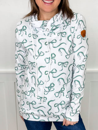 Sugar Bow Sweet Cotton Blend Long Sleeve White Avery Mae Hoodie Sweatshirt