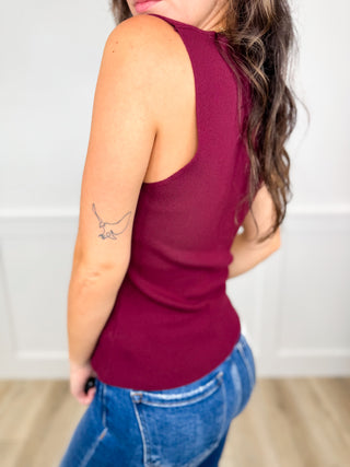 Tendency to Interrupt Knit Avery Mae Button Up Sweater Vest - 4 colors!