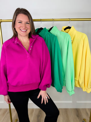 On the Other Side Long Sleeve Avery Mae Pullover Top - 4 colors!