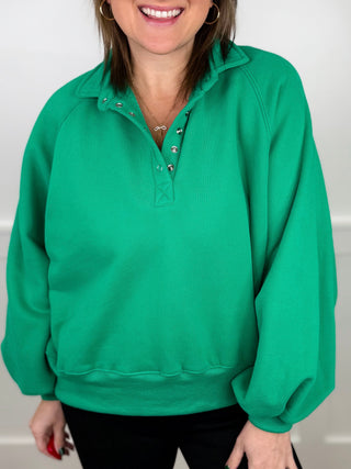On the Other Side Long Sleeve Avery Mae Pullover Top - 4 colors!