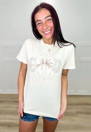 God is So Good Cotton Short Sleeve Avery Mae Graphic Tee Shirt - Multiple Options