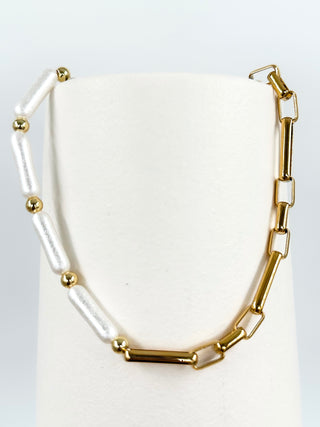 Catching onto You Gold Necklace