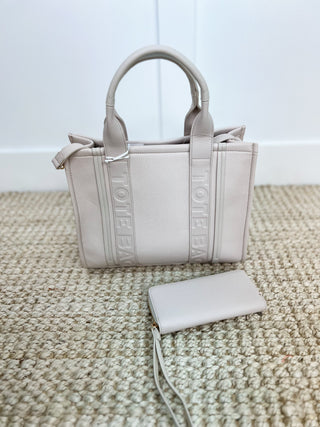 Got it Handled Faux Leather Tote Bag & Wallet Set - 11 colors!